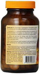 Lidtke Technologies L-Tryptophan chewable tablets bottle label
