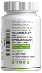 Label highlights non-GMO and gluten-free with third-party testing