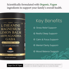 Ingredients blend graphic highlighting GABA, Magnesium Glycinate and botanicals