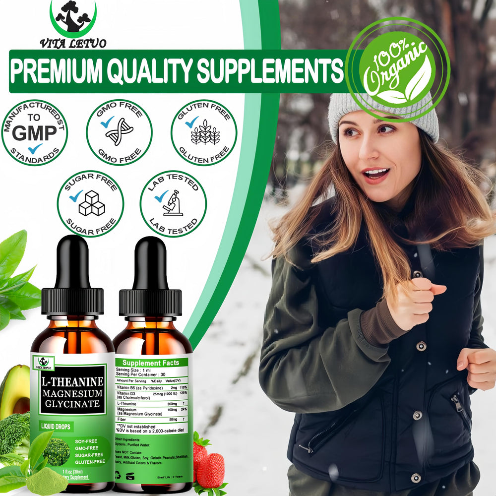 Digestive support from L-Theanine Drops