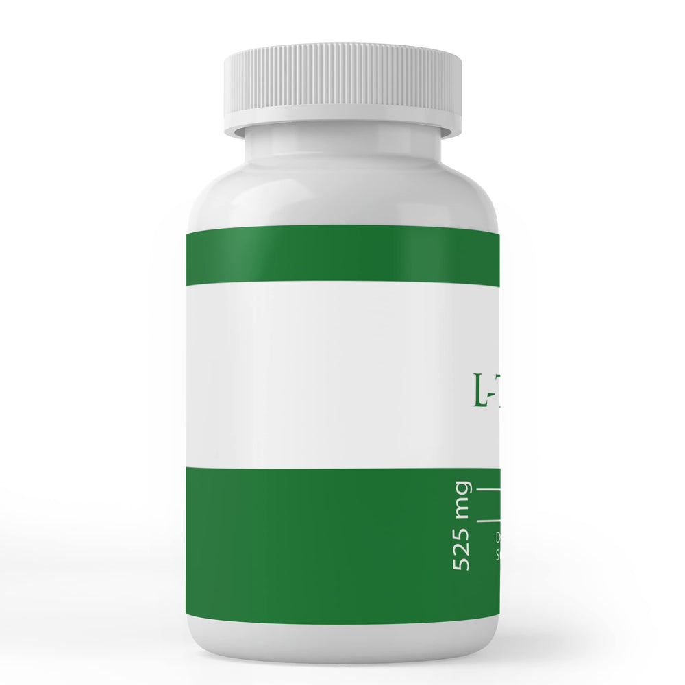L-Threonine capsules showing single-ingredient formula