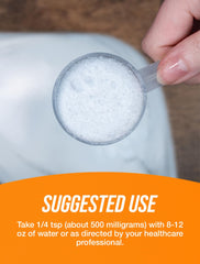 Gluten-free L-Threonine powder packaging label