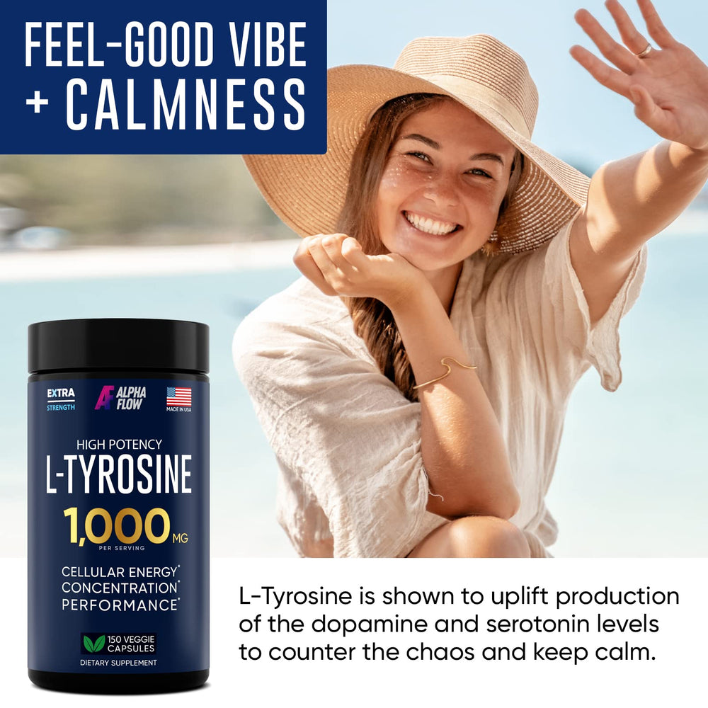 USA-made badge for L-Tyrosine supplement