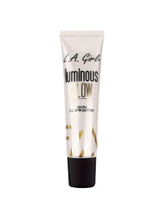 L.A. Girl Luminous Glow Moonlight illuminator bottle pour adds natural radiance.