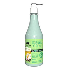 La Palm Massage Lotion Green Tea 8oz product image