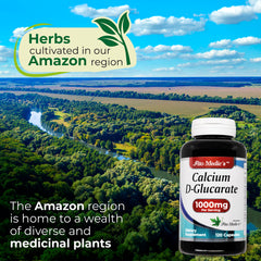 Calcium D-Glucarate capsules in bottle