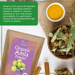 Lab-tested, pure amla powder