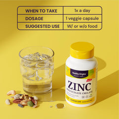 Independent lab-tested zinc bisglycinate supplement