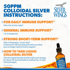 Independent lab testing results for colloidal silver 50ppm