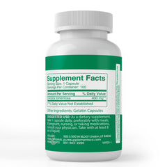 Lab verified Cat's Claw Bark capsules