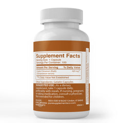 Lab-verified Ceylon cinnamon capsules