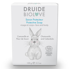 BioLove Protective Baby Soap bottle with lavender and chamomile