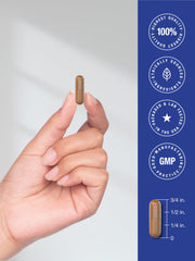 Laboratory-tested, trusted ingredients seal on Horbaach packaging