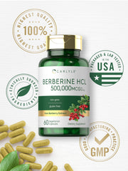 Laboratory tested quality assurance seal for Carlyle supplements