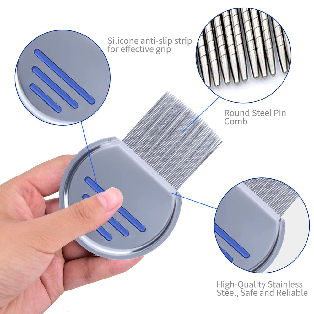 LABOTA double-sided combs with fine teeth for wet or dry hair
