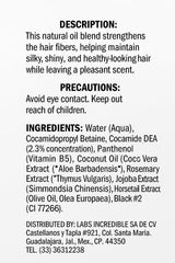 LABS INCREDIBLE La Caballada suitable for all curl types during daily use.