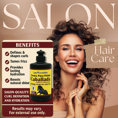 LABS INCREDIBLE La Caballada leave-in cream offers effortless all-day styling.