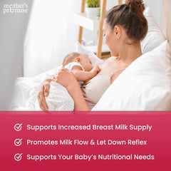 Lactation gummies with mixed berry flavor and fresh berries around
