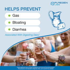 Active ingredient comparison to major brands for dairy digestion