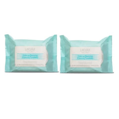 Lacura Face Care Make-Up Removing Towelettes for gentle removal of makeup, including waterproof mascara.