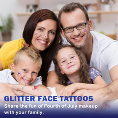 LADDYFOX diy-patriotic-art-tattoos-06 mix-and-match for stylish designs