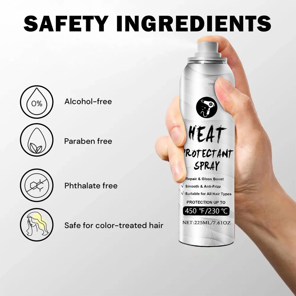 LADDYFOX featherlight mist absorbing quickly with zero residue on hair.