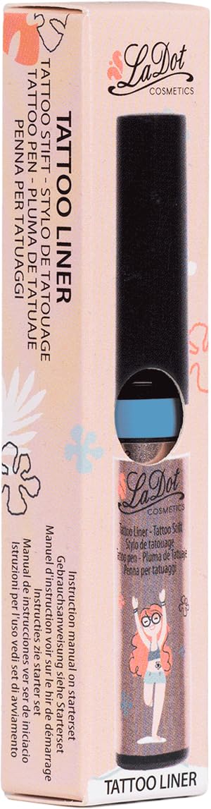 LaDot vegan cruelty-free liner supports expressive skin art at events.