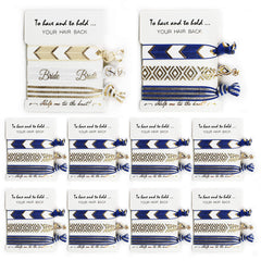 LADY&HOME white bride hair tie for a bridal look and easy styling