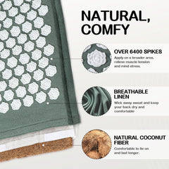 Buckwheat husk pillow for neck support