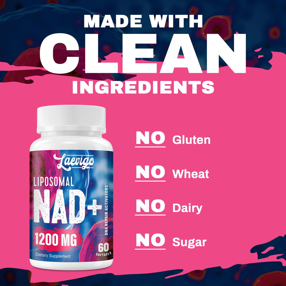 NAD+ energy support visual