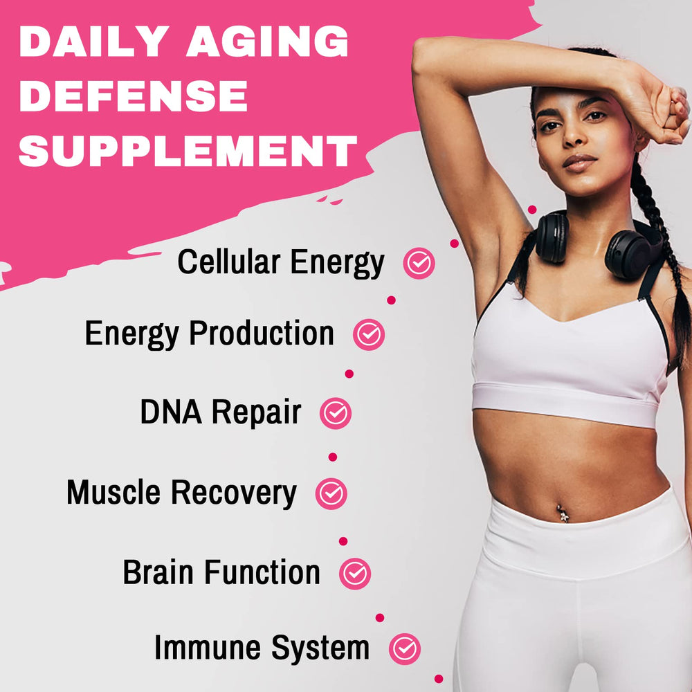 Bottle of Laevigo Liposomal NAD+ 1200mg softgels