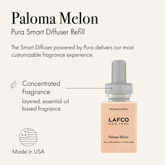 LAFCO Pura smart device setup image featuring app control.