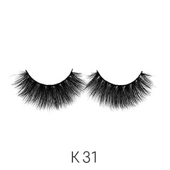 Laflare 3D mink lashes K31 packaging, easy-to-carry design.