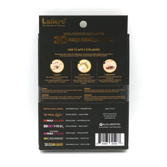 Crucially cruelty-free Laflare lashes highlighting ethical silk fibers.