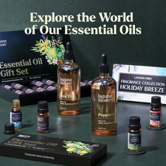 Festive Lagunamoon Christmas Oils set banner