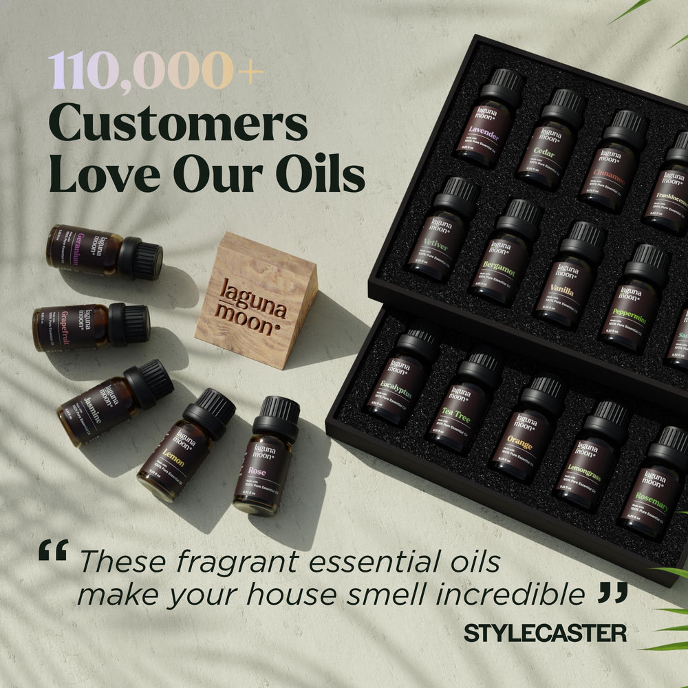 Lagunamoon packaging box for essential oils set