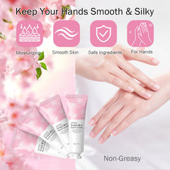 LAIKME 4-pack gift set with Sakura hand creams for thoughtful gifting.