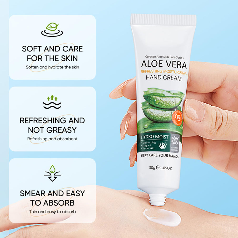 LAIKME aloe scent hand cream image evokes fresh daily care