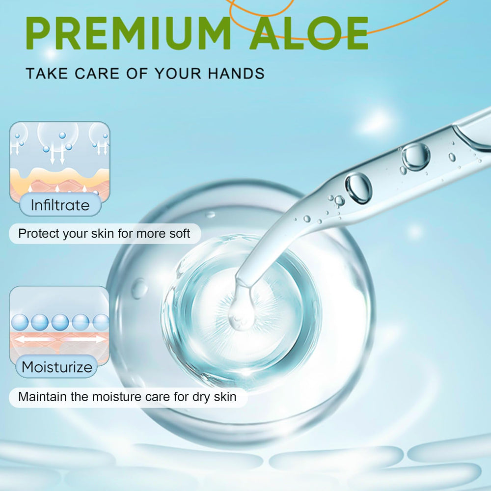 LAIKME gift set display featuring three aloe hand creams