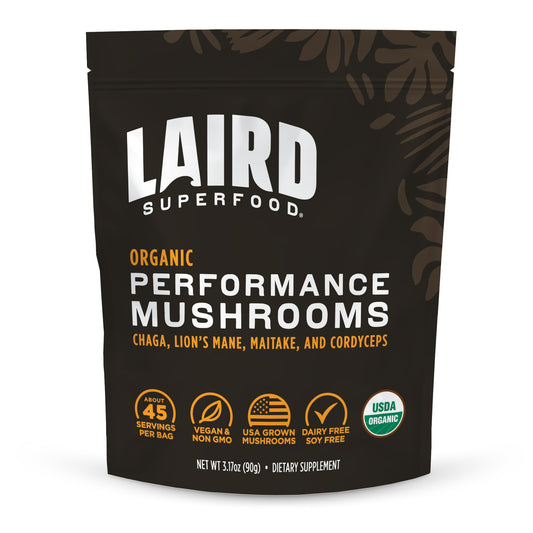 Laird Organic Performance Mushroom Blend 3.17 oz bag