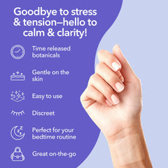 Patch applied discreetly to skin