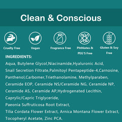 LAKIBOLE Ceramide barrier illustration highlights skin protection.
