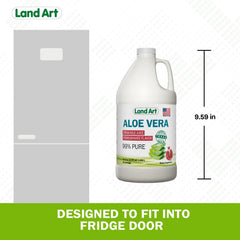 Organic fresh aloe vera leaves from Texas used for Land Art Pure Aloe Vera