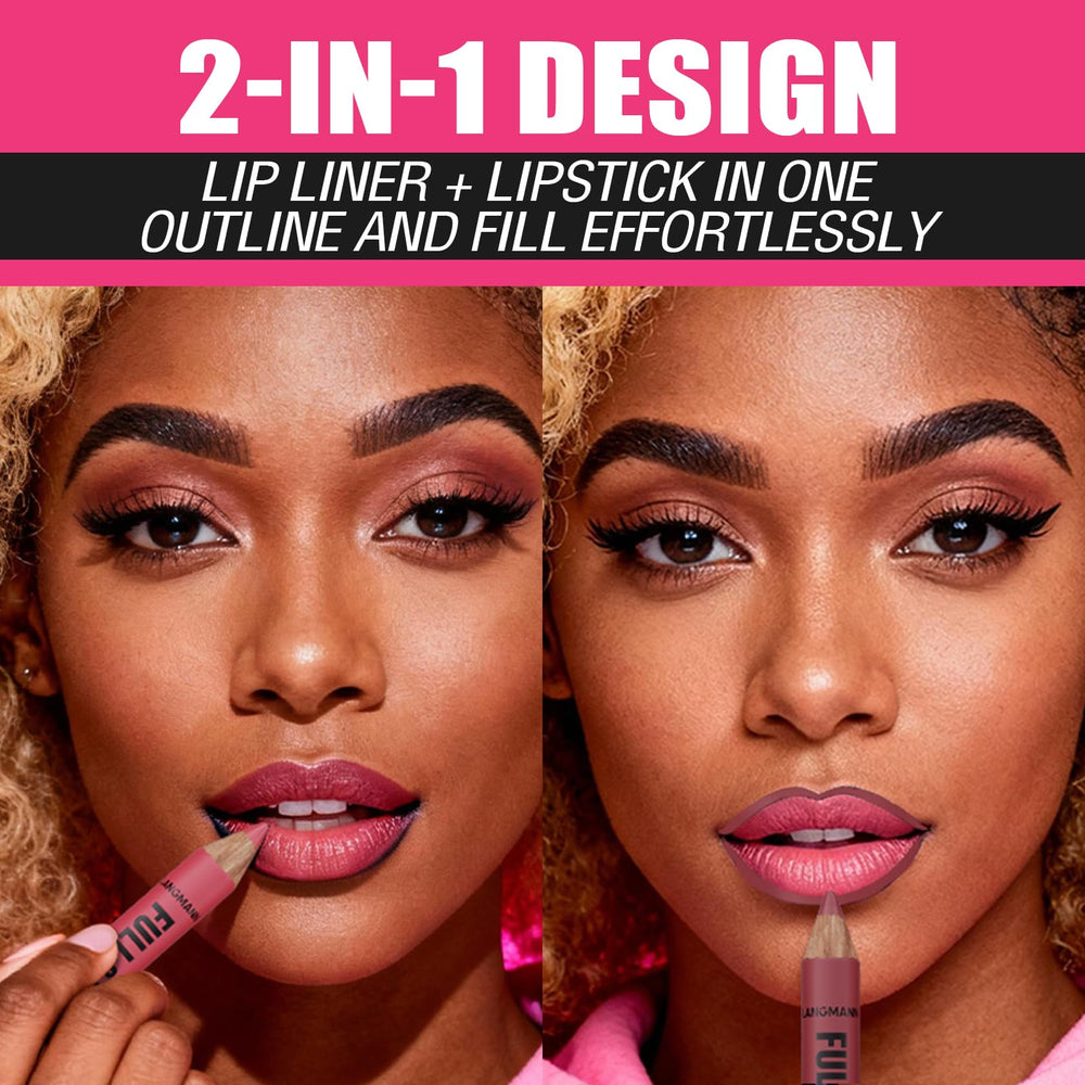 LANGMANNI lip liner with sharpenable tip ensures defined edges