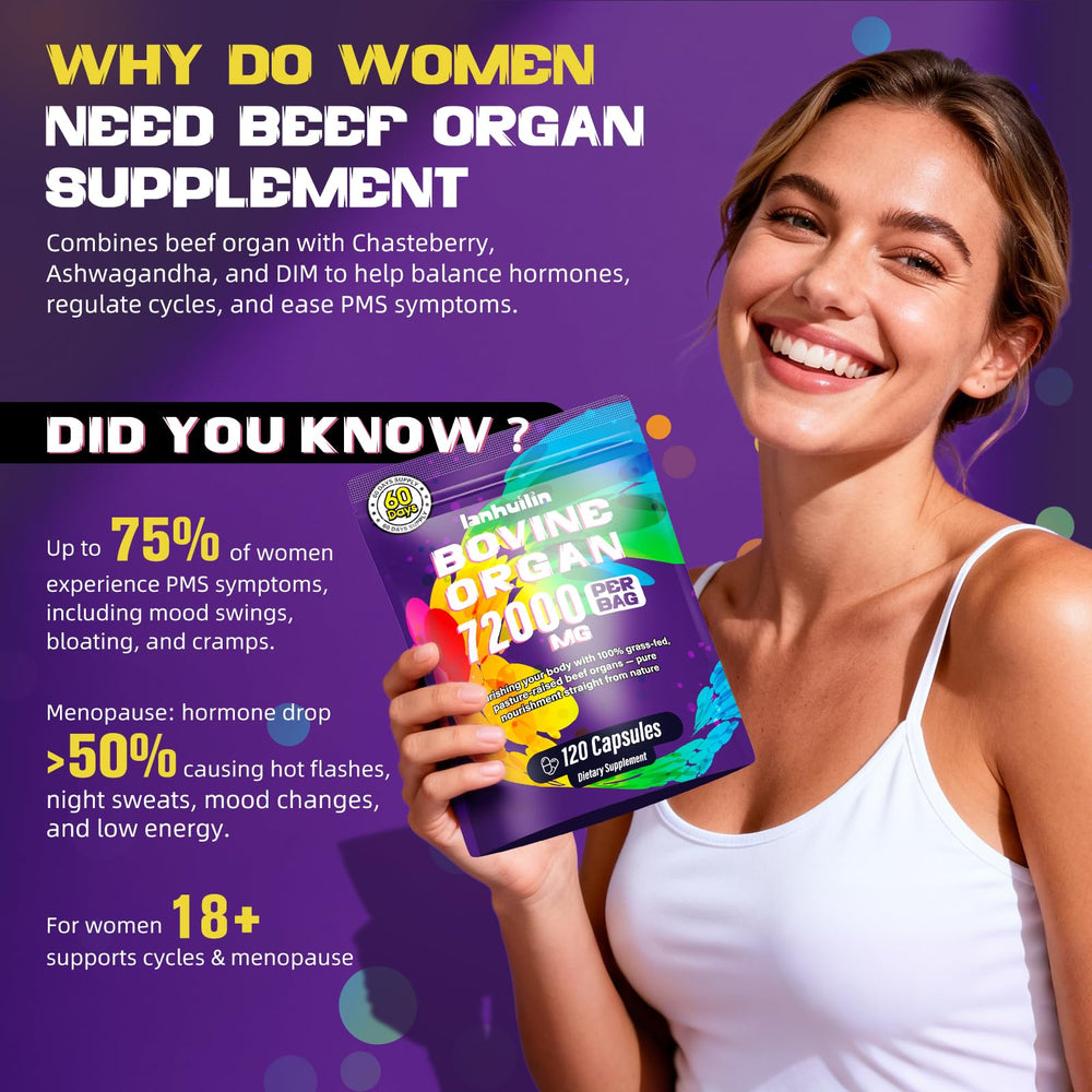 Lanhuilin beef organ kidney capsules supporting vitality and iron-rich nutrition.