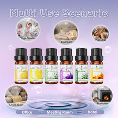 Diffuser-ready essential oils from Lantixin 6-pack