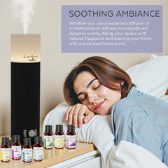 UV-protected amber glass bottle for essential oils.