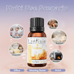 Diffuser setup with Frankincense essential oil by Lantixin.