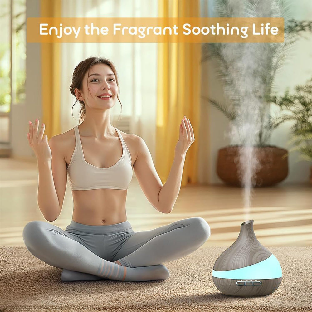 Large capacity 500ml diffuser suitable for big rooms