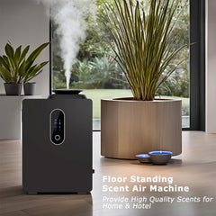 Diffuser covers up to 6000 sq ft in large spaces